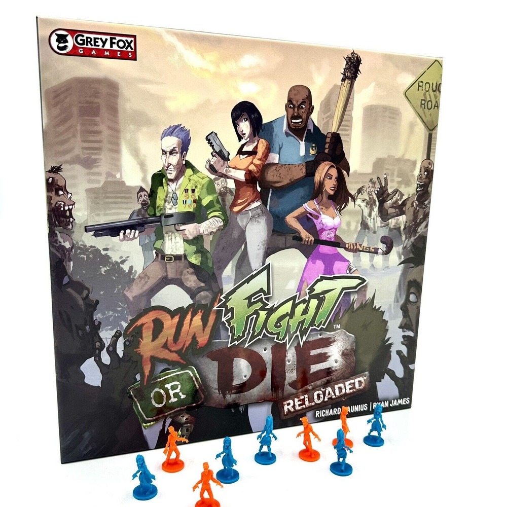 Grey‎ Fox Games Boardgame Run Fight or Die Reloaded